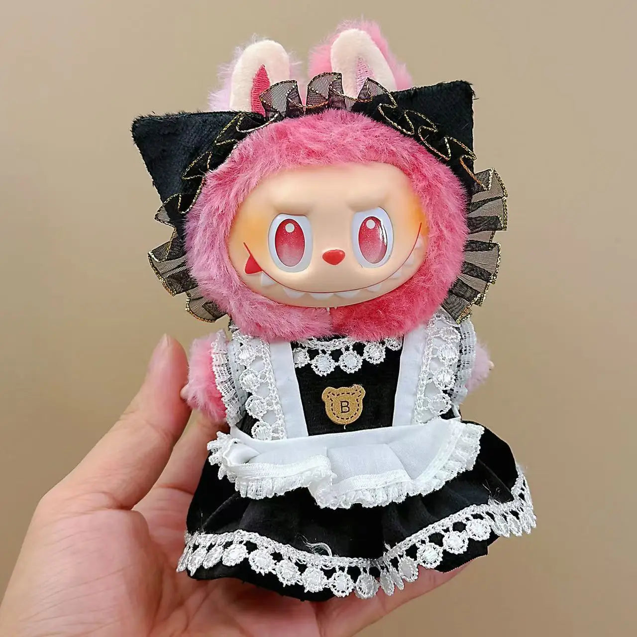 Labubu V3 Vinyl Doll Cosplay Clothes – DIY Fashion Outfits & Cute Plush Toy Accessories | Birthday Gifts for Kids & Collectors