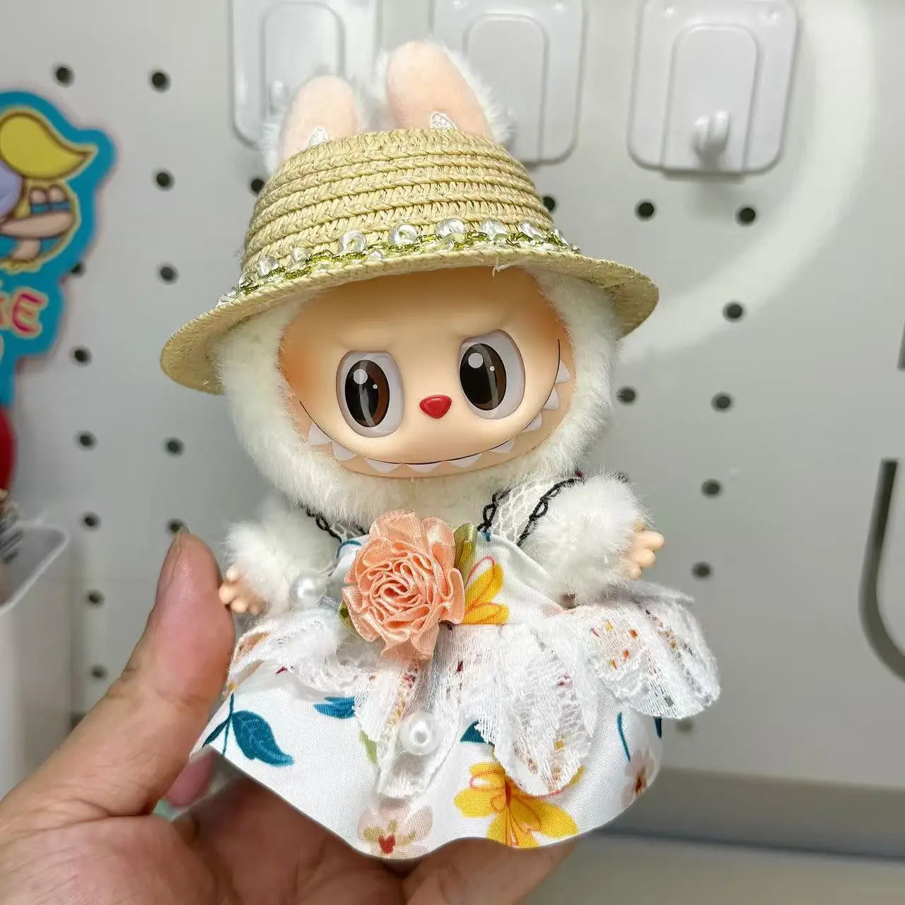 Labubu V3 Vinyl Doll Cosplay Clothes – DIY Fashion Outfits & Cute Plush Toy Accessories | Birthday Gifts for Kids & Collectors