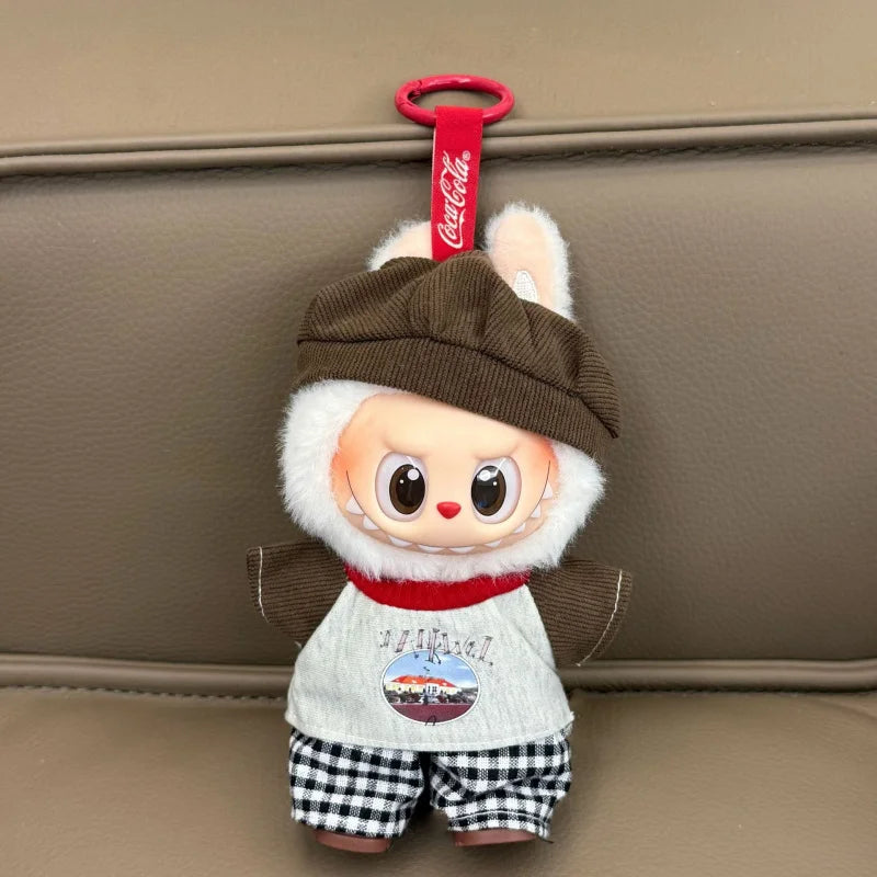 Labubu V3 Vinyl Doll Cosplay Clothes – DIY Fashion Outfits & Cute Plush Toy Accessories | Birthday Gifts for Kids & Collectors