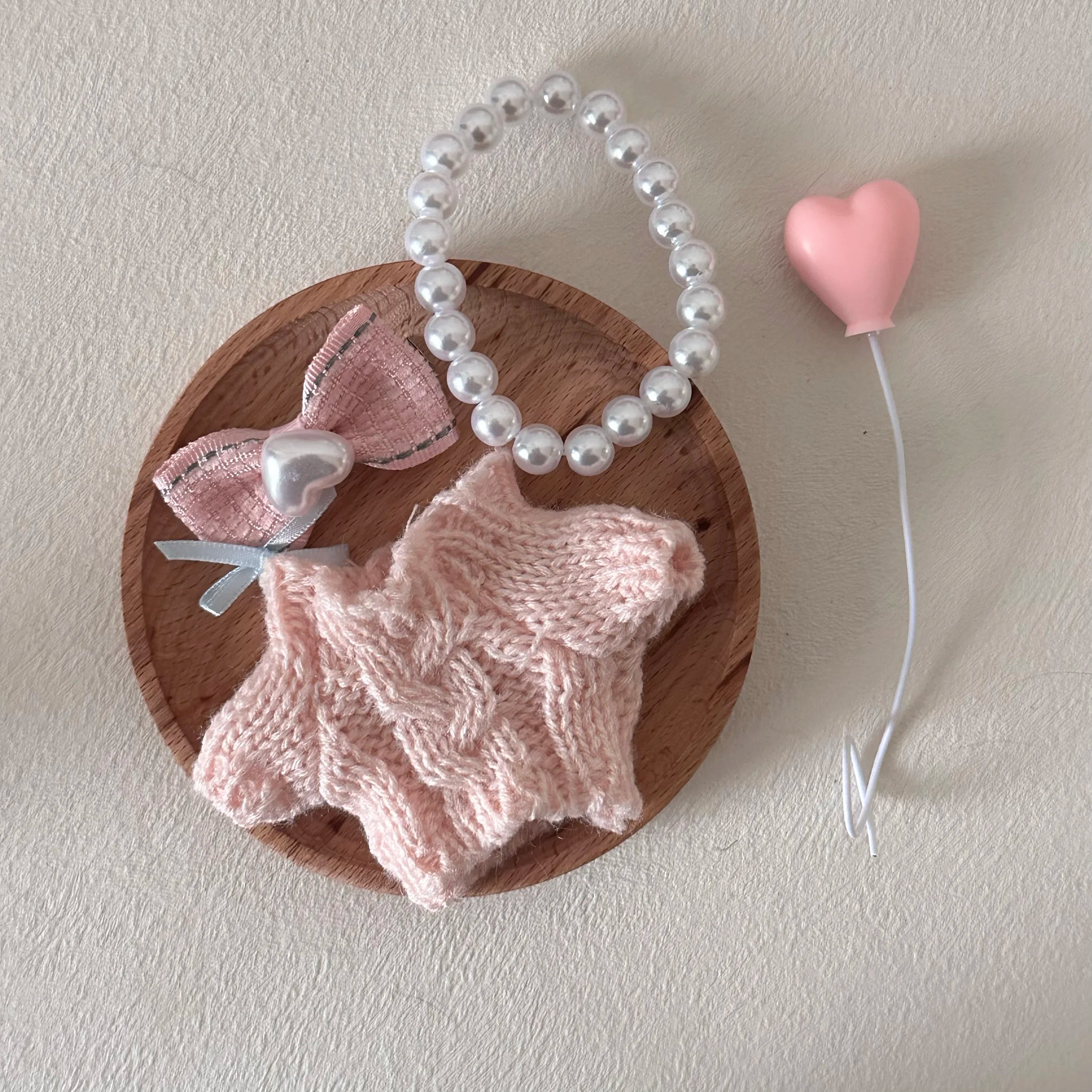 17cm Labubu Plush Doll Clothes – Macaron-Inspired Cute Outfits | DIY Accessories, Dog Clothes, Hair Bows | V1 & V2 Fit – Perfect Kid Gift