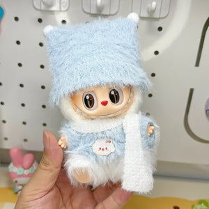 Labubu V3 Vinyl Doll Cosplay Clothes – DIY Fashion Outfits & Cute Plush Toy Accessories | Birthday Gifts for Kids & Collectors
