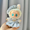 17cm Labubu I II Cute Plush Doll'S Clothes Idol Dolls Sitting Party Christmas Clothing Sweater Accessories For Korea Kpop Exo