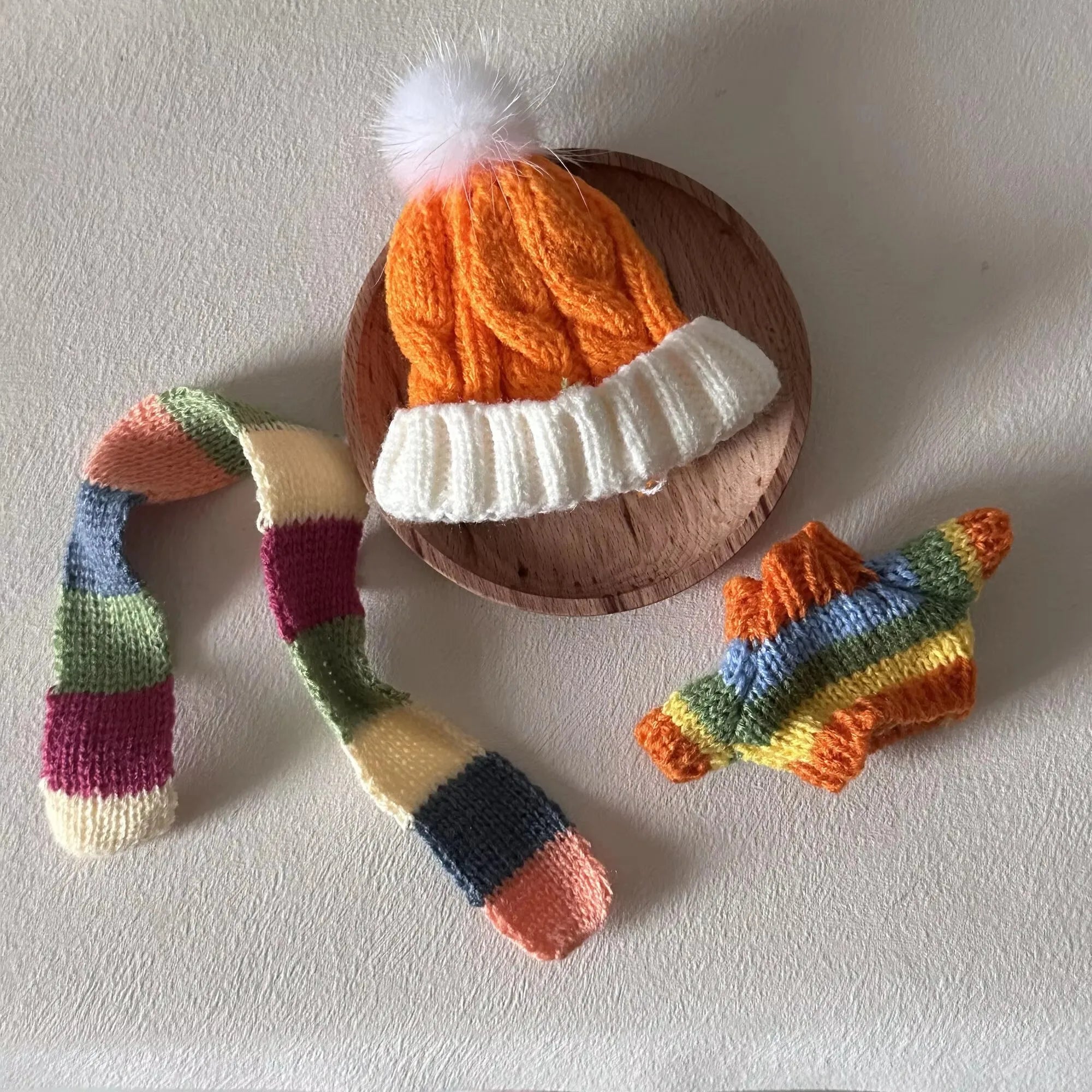 17cm Labubu Plush Doll Clothes – Macaron-Inspired Cute Outfits | DIY Accessories, Dog Clothes, Hair Bows | V1 & V2 Fit – Perfect Kid Gift