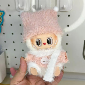 Labubu V3 Vinyl Doll Cosplay Clothes – DIY Fashion Outfits & Cute Plush Toy Accessories | Birthday Gifts for Kids & Collectors