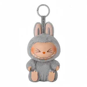 Labubu 'Have a Seat' Series Anime Figure | PVC Pendant Doll Model, Kawaii Monster Keychain Toy | Replica Gift for Birthday & Collectors