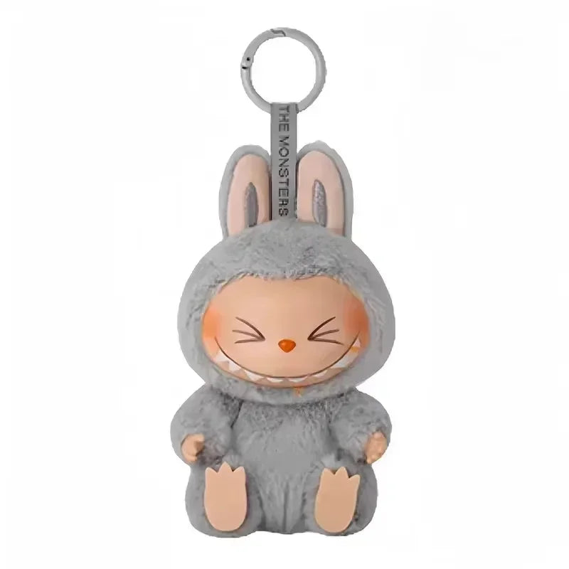 Labubu 'Have a Seat' Series Anime Figure | PVC Pendant Doll Model, Kawaii Monster Keychain Toy | Replica Gift for Birthday & Collectors